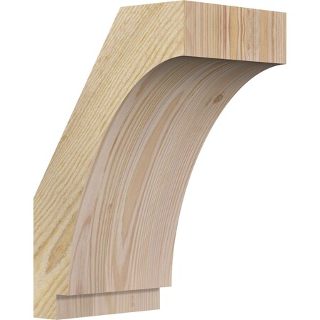 Ekena Millwork 6"W x 8"D x 12"H Imperial Rough Sawn Knee Brace, Douglas Fir BRC06X08X12IMP00RDF